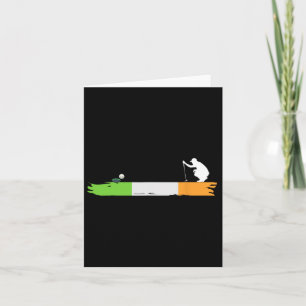 Carte Irlande Golf Irlande Drapeau Golf