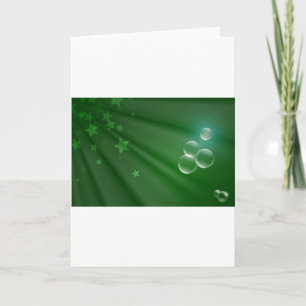 Carte Irlande Green Motif Art Peace Love Destiny