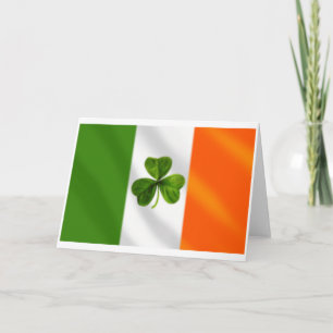 Carte Irlande Irlandais Clover Eire drapeau
