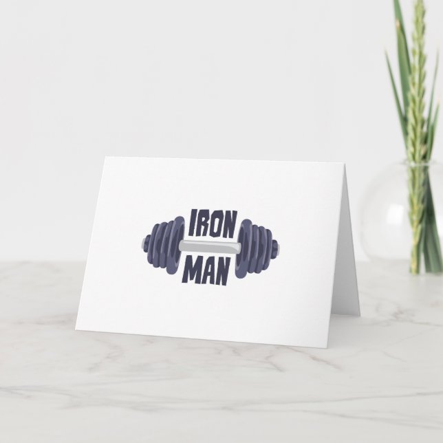 Carte Iron Man (Devant)