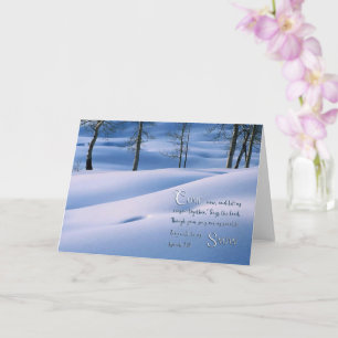 Carte Isaïe 1:18 Inspirationnel