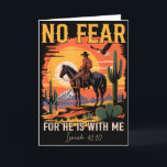 Carte Isaïe 41_10 Verset de la Bible Cowboy Chrétien Occ<br><div class="desc">Isaïe 41_10 Verset de la Bible Cowboy Chrétien Occidental Jésus Hommes</div>