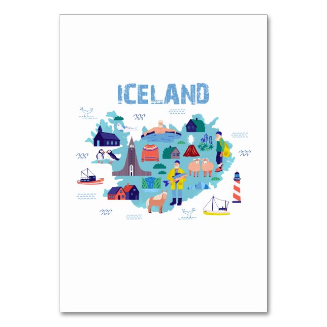 Carte Islande (Par défaut)
