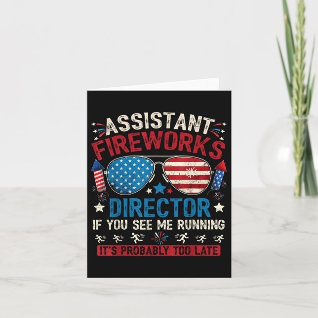 Carte Istant Directeur Fireworks Si vous voyez le feu du (Devant)