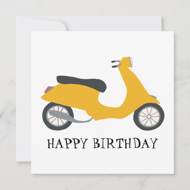 Carte IT d'anniversaire de la PERSONNALISER du sco (Devant)