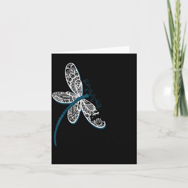 Carte It Is Well With My Soul Dragonfly Chirtian Quote  (Devant)