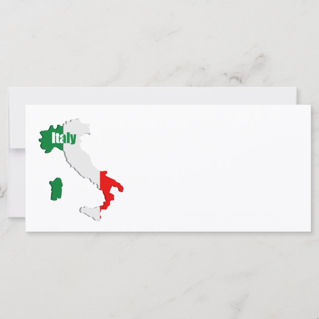 Carte Italie (Devant)