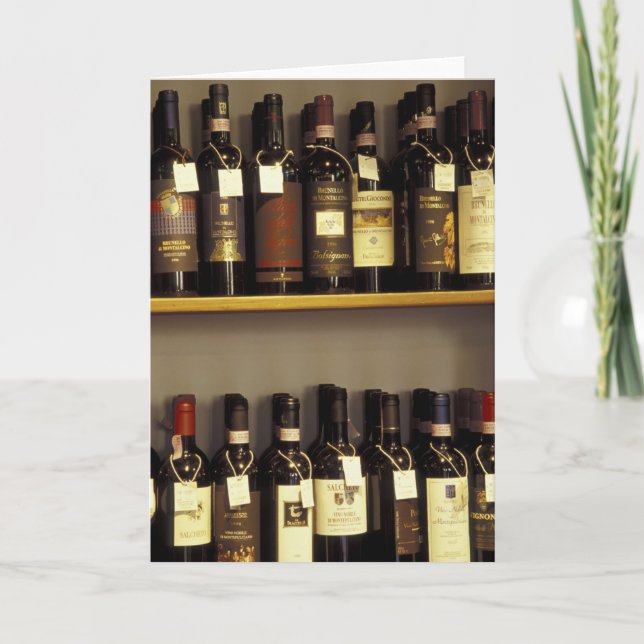 Carte Italie, Toscane, exposition de vins de Plaisance e (Devant)