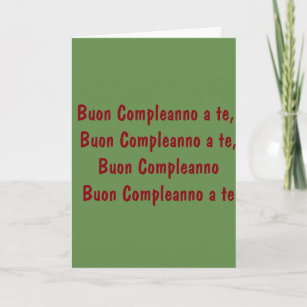 Cadeaux Buon Compleanno Joyeux Anniversaire Italien Zazzle Fr