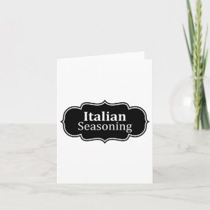 Carte Italien Seasons Halloween Costume Drôle Habille