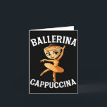 Carte Italien surréaliste Brainrot Meme Ballerine Cappuc<br><div class="desc">Italien surréaliste Brainrot Meme Ballerine Cappuccina Drôle</div>