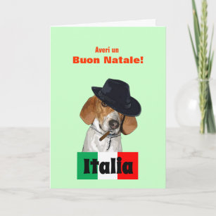 Carte italienne drôle de chien de Charley de