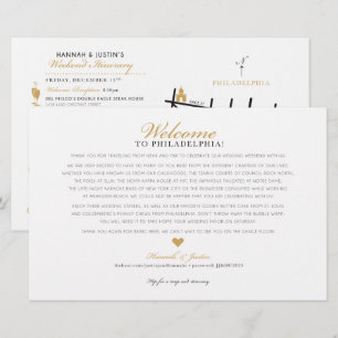 Carte Itinéraire Mariage de bienvenue - CUSTOM Han