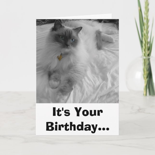 Carte It's Your Birthday... (Devant)