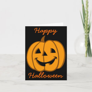Carte Jack-o'-lantern 3 de Halloween