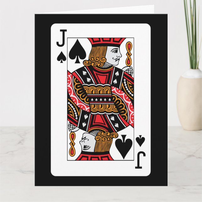 Carte Jack of Spades (Devant)