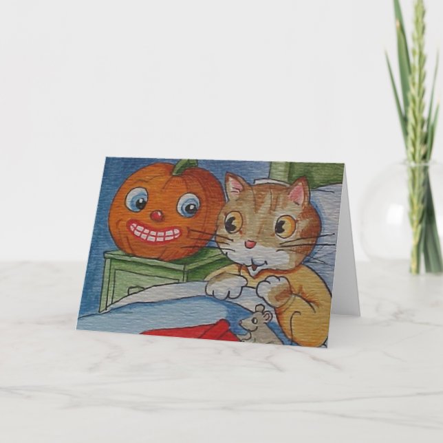 Carte Jack O'lantern du gingembre (Devant)
