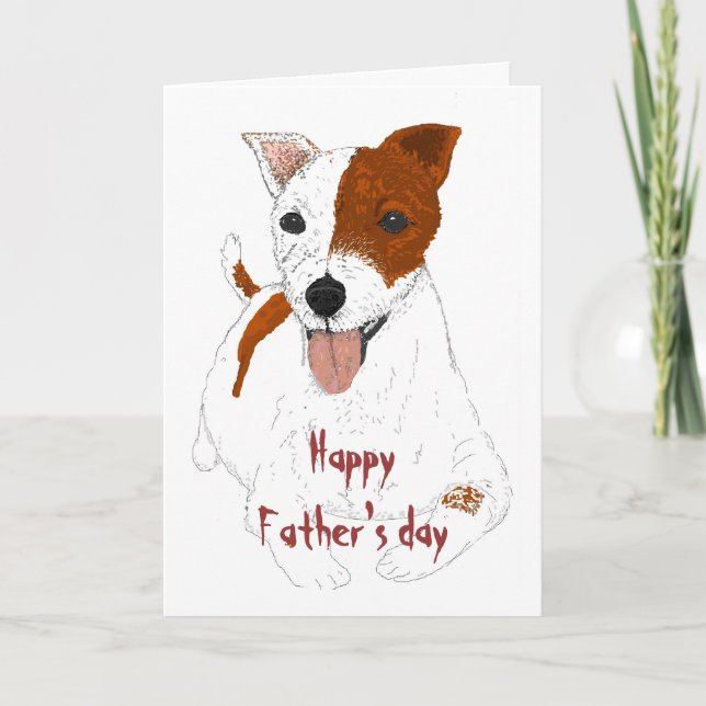 Carte Jack Russell Terrier (Devant)
