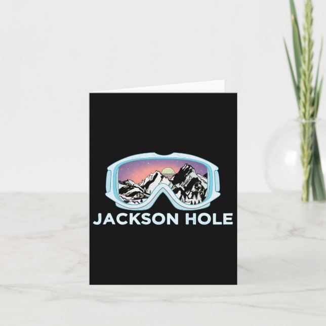 Carte Jackson Hole Ski Design Jackson Hole (Devant)