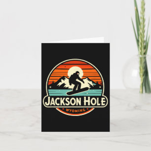 Carte Jackson Hole Wyoming Snowboard