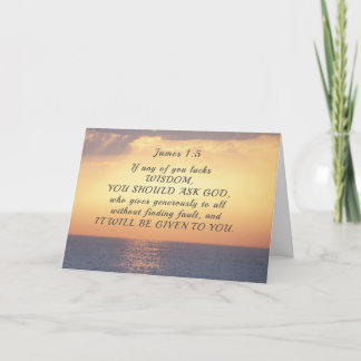 Carte Jacques 1:5 Si l'un d'entre vous n'a pas la sagess