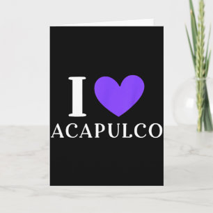 Carte J'adore Acapulco au Mexique Vacances _2
