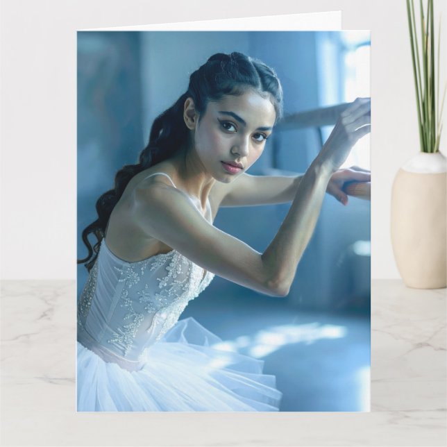 CARTE J'ADORE LE BALLET - BALLET & DANSE (Devant)