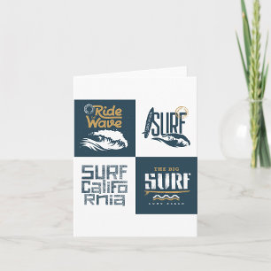 Carte J'adore le surf