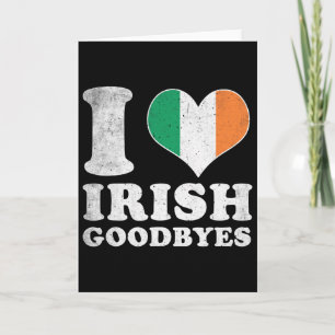 Carte J'adore les adieux irlandais _2