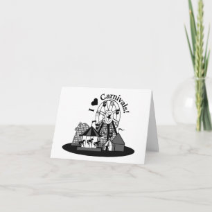 Carte J'adore les carnavals !