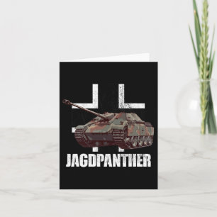 Carte Jagdpanther Chasse Panther Allemand Détroyer de ré