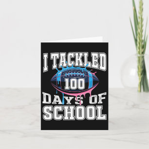 Carte J'Ai Attaqué 100 Jours Football Garçons Enfants 10