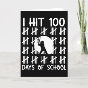 Carte J'ai atteint 100 jours d'école Bysebyll 100e jour