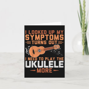 Carte J'Ai Besoin De Jouer Le Ukulele Plus - Uke Lover U