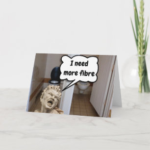 Carte J'ai besoin de plus de fibres.