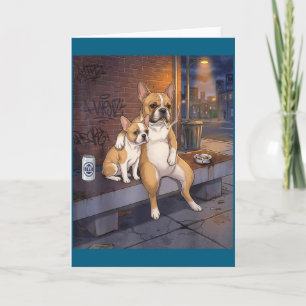 Carte J'ai Ce Chien En Moi Drôle De Bouledogue Français