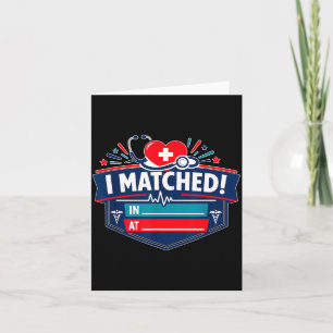 Carte J'ai correspondu