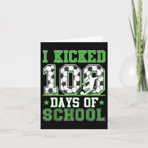 Carte J'Ai Couché 100 Jours De Football Scolaire 100E Jo