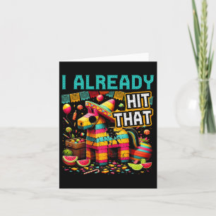 Carte J'Ai Déjà Touché Que Pinata Cinco De Mayo Mexicain