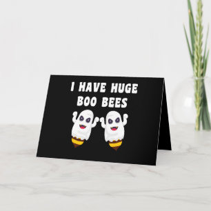 Carte J'Ai D'Énormes Abeilles Boo Halloween Correspondan