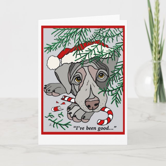 Carte  "J'ai été bon" (Devant)