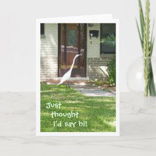 Carte J'ai juste pensé que je le dirais !