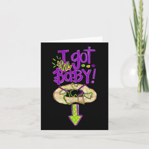 Carte J'Ai Obtenu Byby Fun Mardi Gras Mardi Nouvelle Orl
