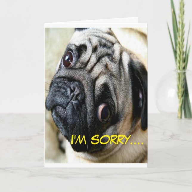 Carte J'Ai Oublié Ton Anniversaire (Devant)