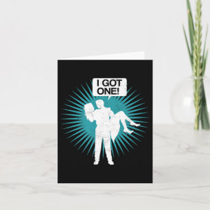 Carte J'Ai Un Amusant Bachelor Fête Mariée Groom Cadeau