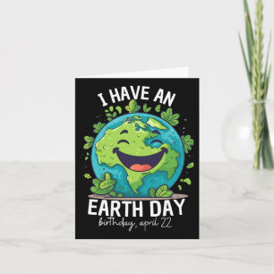Carte J'Ai Un Jour des terres Anniversaire Fête Enfants