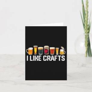 Carte J'Aime Artisanat Bière Artisanale Microbrasse Hops