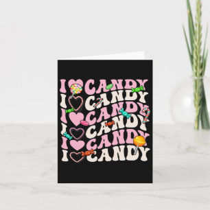 Carte J'Aime Candy Halloween Fête Mignonne Trick Ou Trea