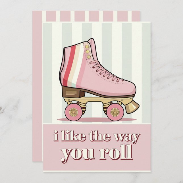 Carte J'aime la façon dont vous faites la Saint-Valentin (Devant / Derrière)