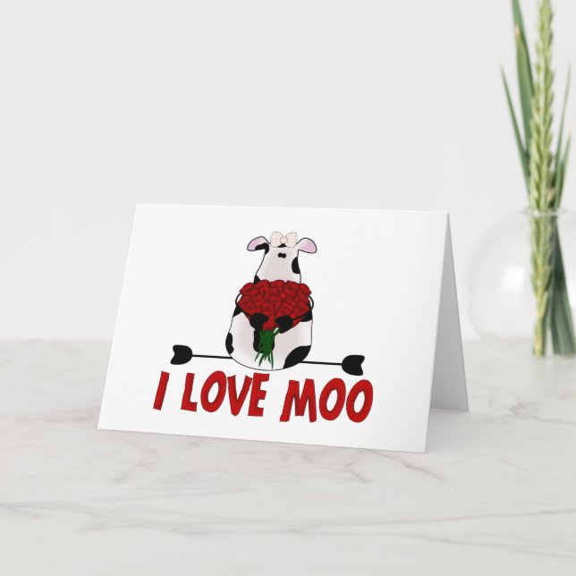 Carte J'aime le MOO (Devant)
